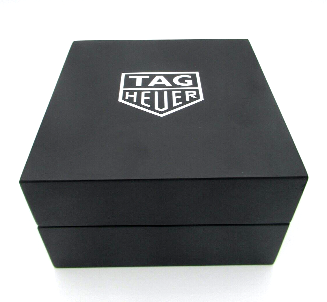 TAG Heuer Replacement Watch Storage Box, Matt Black Complete With Outer