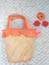 Gymboree Tropical Chic Purse NWT New Island Getaway Hair Barettes Pony Holder