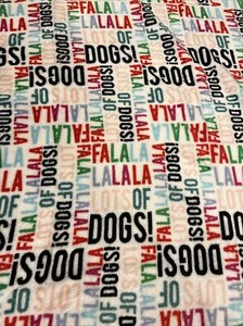 PET BLANKET, CHRISTMAS TREES, 30" X 40" All Dogs