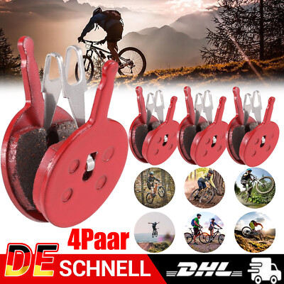 4 Paar Bremsbeläge Fahrrad Bremsbelag für Avid BB5 Semi Metallic Brake Pad Disc