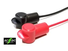 Black & Red Battery LUG/RING Terminal Post Stud Boot Cover SAEJ1128 18-10 AWG (B