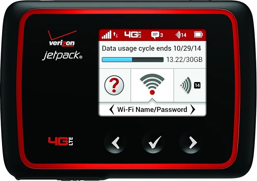 NovAtel Jetpack MiFi 6620L Verizon Wi-Fi Hotspot Modem