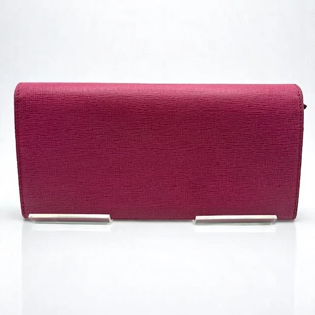 Fendi  Wallet Leather Long Pink Authentic - Image 2 of 4