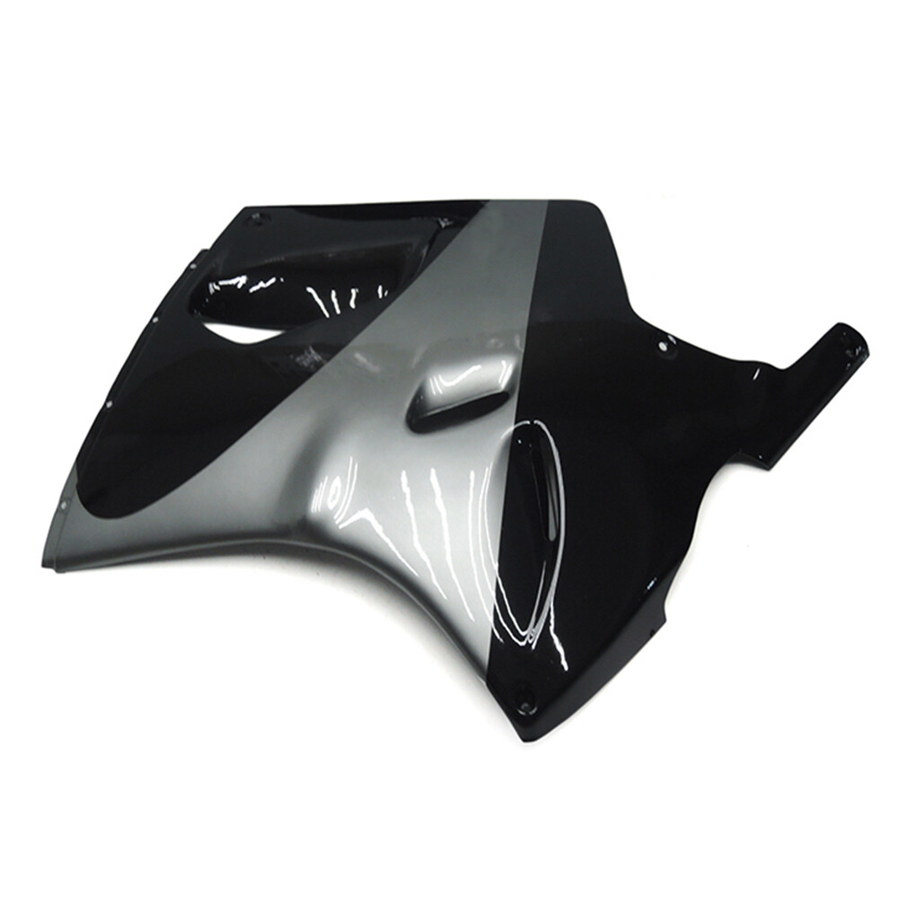 Grey Black Compression Fairings Kit for Kawasaki Ninja ZX11 1993