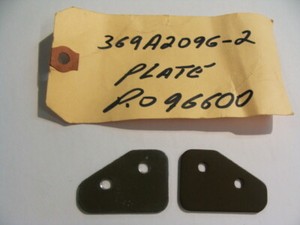 Hughes 369 MD 500 Part Engine Bay Door R/H Upper Hinge Plate 369A2096-2 Lot Of 2