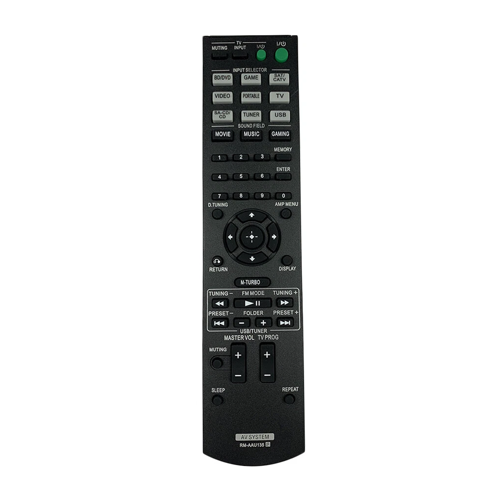 Universal remote for hotsell sony music system