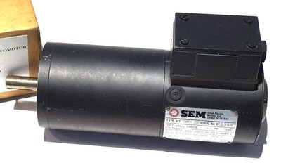 Gebraucht SEM MT-30E4-20 DC Servomotor Mit Permanentmagnet 4000 RPM, 80 Volt