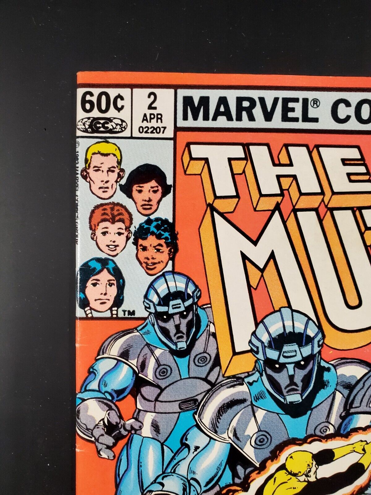 The New Mutants #2 Newsstand Edition 1983, Marvel