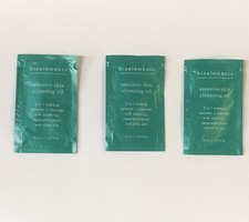 Bioelements Sensitive Skin Cleansing Oil Sample .125 oz 3 Pack 