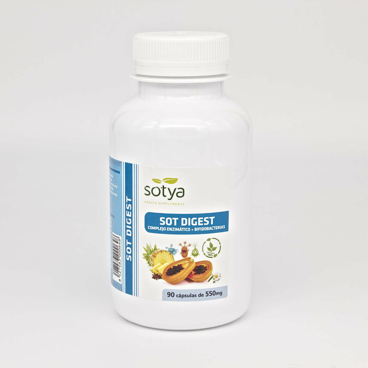 Sot-Digest 690Mg Caps. 90U (Enzimas Digestivas, Anís, Etc.) Sot