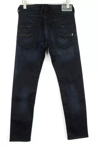 Diesel Belther-R R46D8 HOMBRES Vaqueros W29/L32 Delgado Cirio Azul Oscuro - Imagen 2 de 8