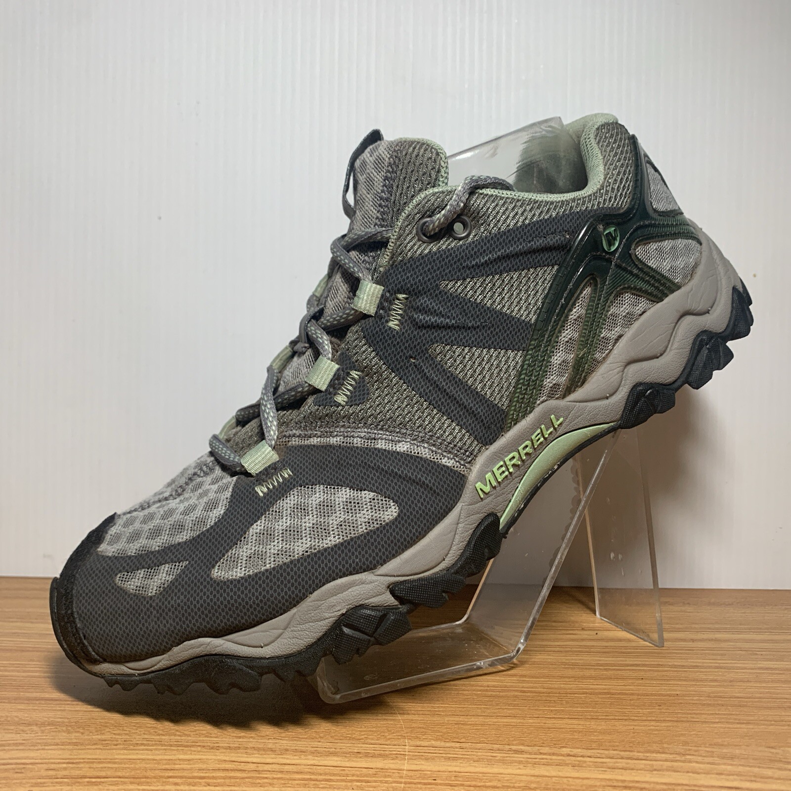 Scarpe da trekking Merrell Grassbow donna 10 Air Trail granito come nuove basse J24376