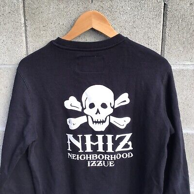 Neighborhood x izzue NHIZ Japan streetwear crewneck sweater Neighborhood x izzue NHIZ Japan streetwear crewneck sweater