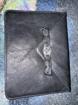 Soffer Ari Kamilot Wallet Chrome Sterling Silver Buckle Hearts