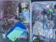 LEGO BULK OF 10 POUNDS 5 FREE MINI-FIGURES Bulk Lot