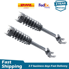 2X Front Hydraulic Shock Strut Assys For Mercedes W166 C292 ML350 GLE400 GLE300d