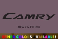 Front Windshield Banner Vinyl Decal Sticker 40 X 5.4 Inch Graphics Fits Camry