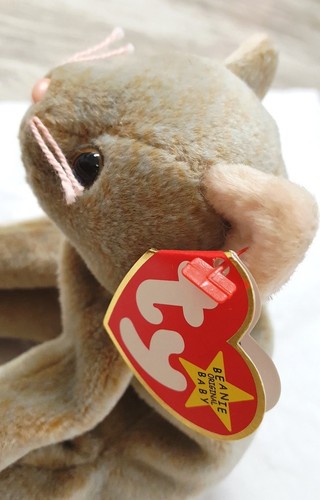 TY Beanie Baby SCAT 1998 retirado (nuevo con etiqueta original) RARO - Imagen 5 de 9