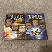 The Boondocks Complete First  Second Season DVD Uncut and Uncensored Bundle