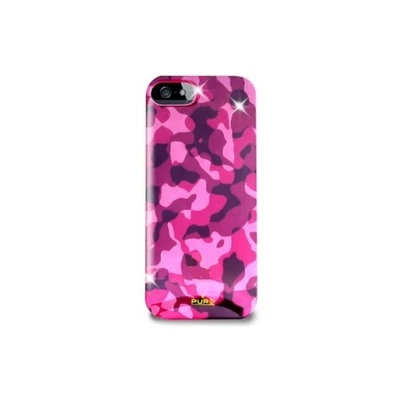 COQUE ANTI CHOC PURO POUR APPLE IPHONE 4 4S MOTIF MILITAIRE ROSE - Photo 1/2