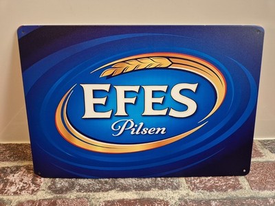 EFES Pilsen Bier Türkei Pils Schild Blechschild Bar Deko Kneipe Pub 30x20cm