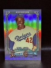 2025 TOPPS ALLEN & GINTER CHROME JACKIE ROBINSON REFRACTOR #31 DODGERS