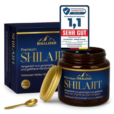 Himalaya Shilajit 50g im Glas   100% Reines Mumijo Resin für höchste Qualität