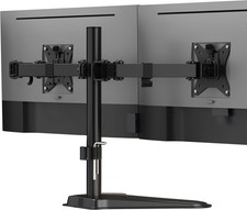 Adjustable Dual Monitor Stand for Desk 2 Screens up to 32" VESA 75x75 100x100