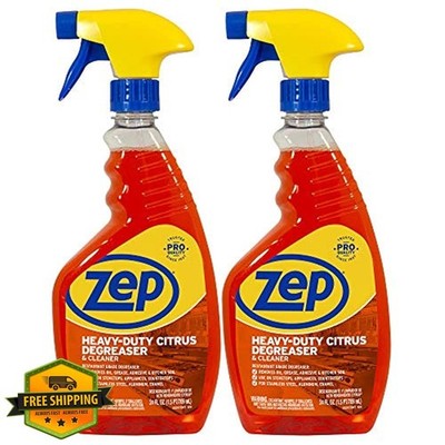Zep Citrus Degreaser Cleaner 24 oz Case of 2