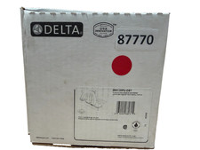 DELTA 2551-MPU-DST Chrome Two Handle Centerset Bathroom Faucet With Metal PopUp