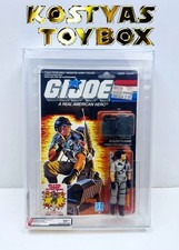 GI Joe MAINFRAME 1986 MOC AFA 80  Hasbro Vintage Factory Sealed Action Figure