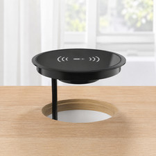Embedded Wireless Charger 15W Fast Charging Desk Mount