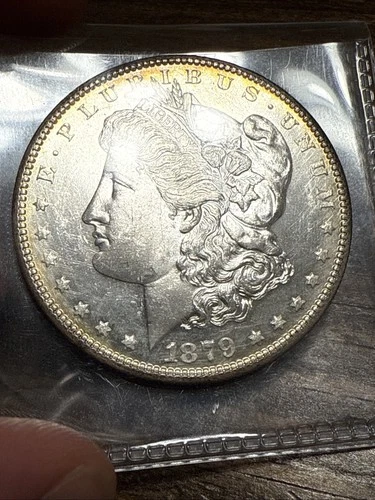 1979-s BU Morgan Silver Dollar Brilliant Uncirculated Slight Toning See Pics