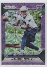 2016 Panini Prizm Rookie Purple Scope Prizm 18/99 Malcolm Mitchell #284 s1i