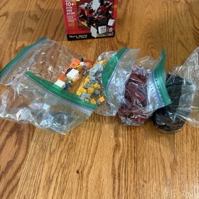 Minecraft LEGO Nether (21106) 98% Complete with Instructions and Shown Minifigs 