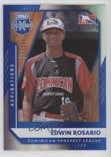 2021 Panini Elite Extra Edition Aspirations Blue 25/249 Edwin Rosario #172 00gy