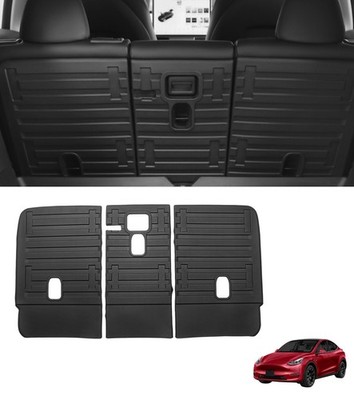 PM Auto Rear Seat Back Mats for 2021-2024 Tesla Model Y