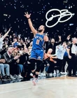 JALEN BRUNSON - NEW YORK KNICKS - SILVER Autographed 8x10 Photo w/COA