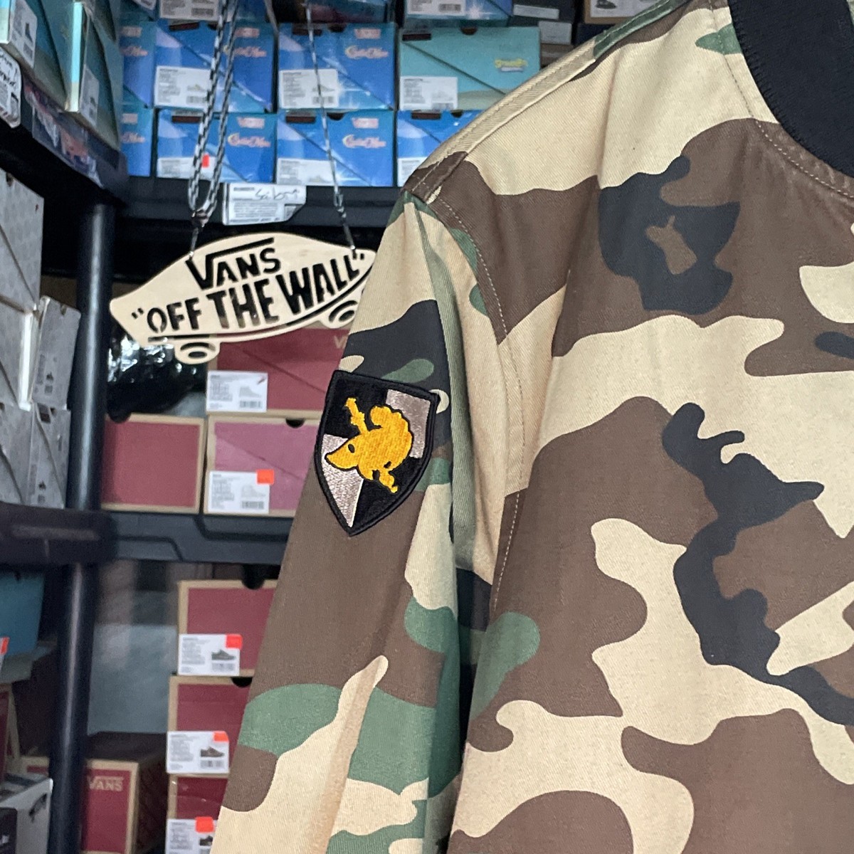 ジャケット・アウター supreme Varsity Camo Letterman Jacket Supreme（シュプリーム） 13SS Cadet Varsity Camo Letterman Jacket