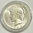 1925 UNCIRCULATED 90% $1 Silver Peace Dollar - U.S. Seller - $.99 Starting Bid