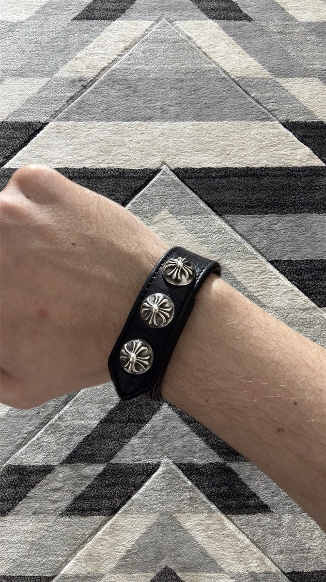 Chrome Hearts Leather Fashion Bracelets for sale - eBay