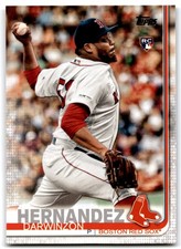 2019 Topps Update Darwinzon Hernandez RC Boston Red Sox #US205