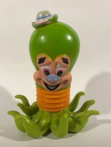 Ultra-Rare Marx David Dean Octopus Accordion Squeak Toy '60s/'70s Works! Vintage