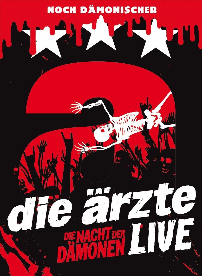 Live - Die Nacht der Dämonen (Digipack inkl. USB Stick) (DVD) Die Ärzte