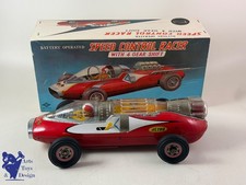 ANTIQUE TOY DAIYA JAPAN ASTRO RACER CAR BATTERY OP 31CM 1960 SPACETOYS