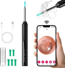 Ear Wax Removal Tool, BK Ear Cleaner with Camera,Earwax Removal Kit with Light