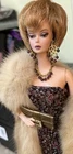 Custom Repaint Silkstone Barbie OOAK dressed In 1920s Style Gown