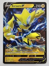 POKEMON TCG ZERAORA V 53/159 SWSH CROWN ZENTIH ULTRA RARE!!