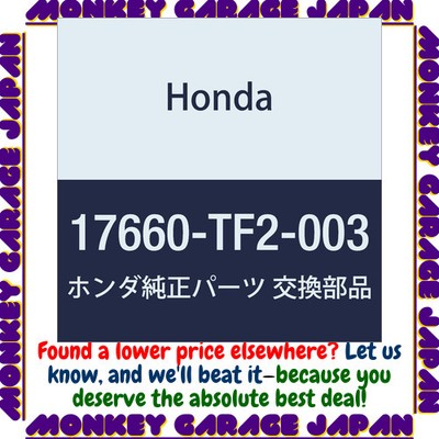 HONDA Genuine Parts Pipe COMP. Huel Failer Fit Hybrid Part Number 17660-