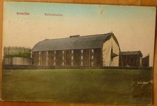 AK Bitterfeld Ballonhallen 1913 Landsberg Wittenberg Halle Saale Zeppelin